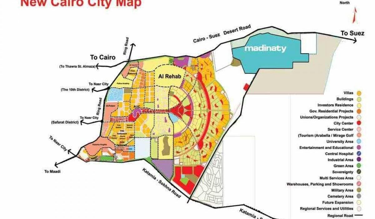 new cairo map