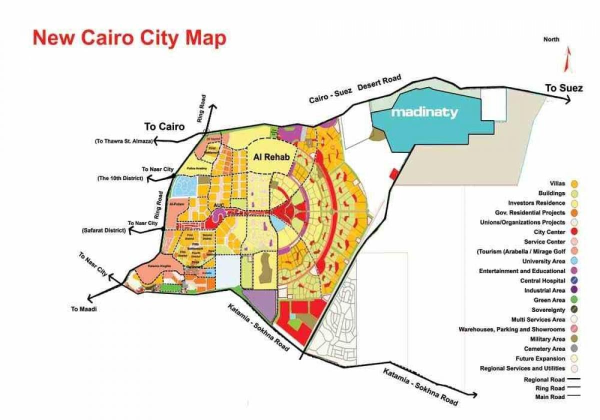 new cairo map