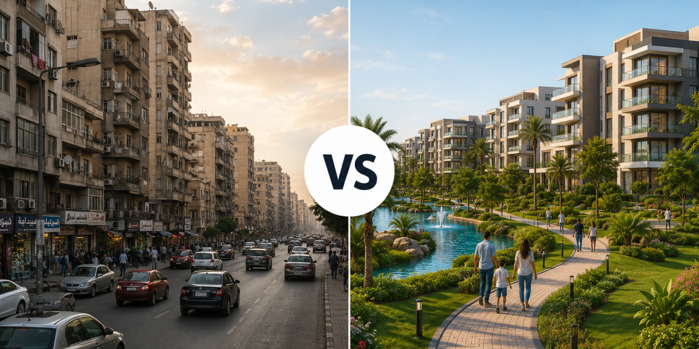 Living in a Residential Compound or a Traditional Neighborhood