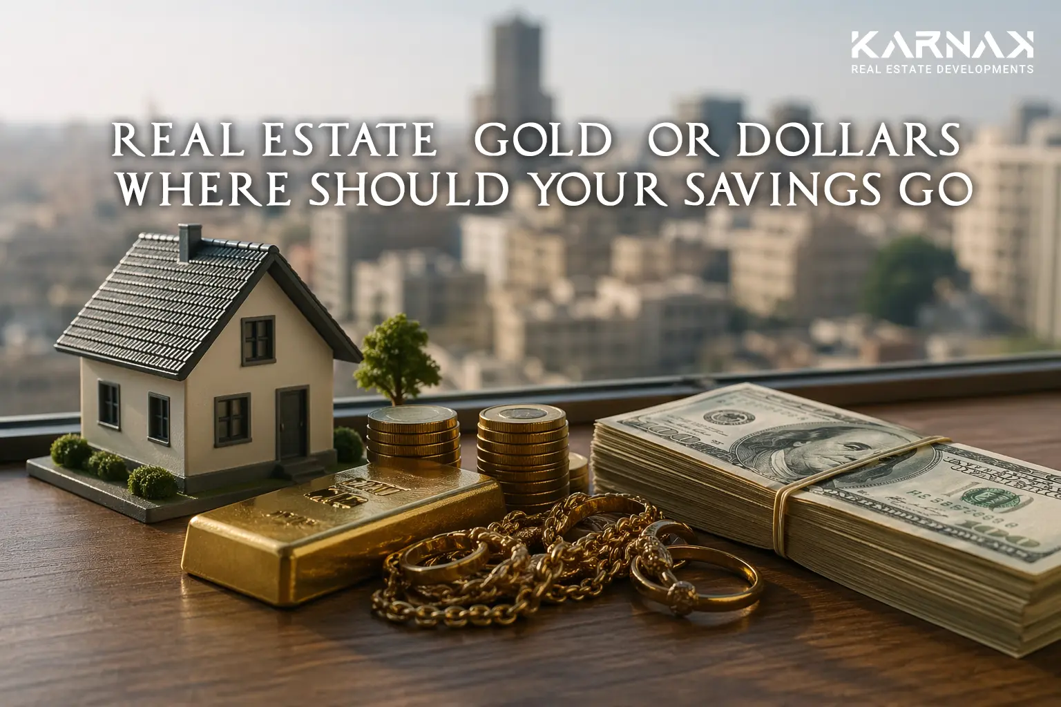 Real Estate, Gold, or Dollars Where Should Your Savings Go