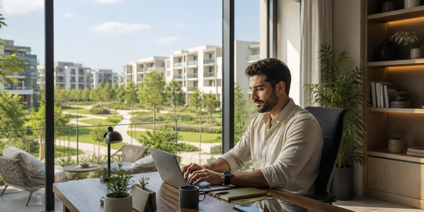 Where Remote Work Feels Effortless Sheikh Zayed Compounds Built for Focus