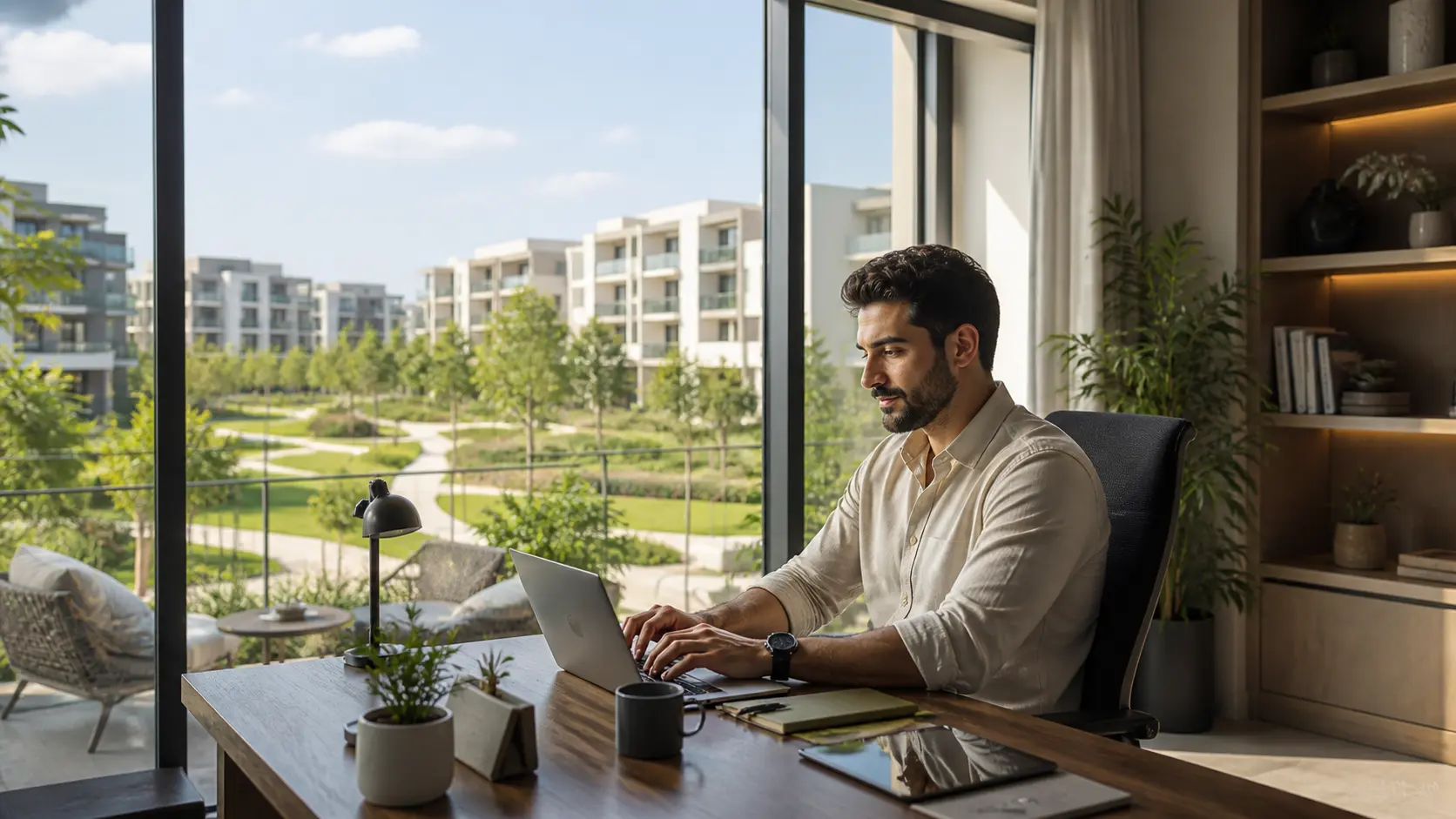 Where Remote Work Feels Effortless Sheikh Zayed Compounds Built for Focus