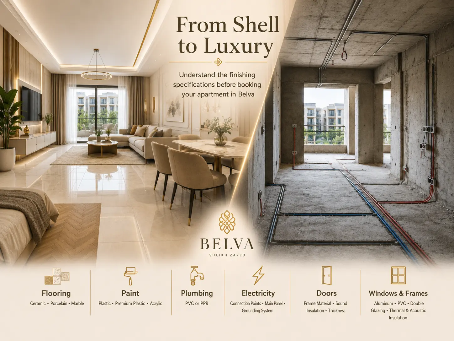 Belva Apartment Finishing Guide Specs to Check Before You Reserve