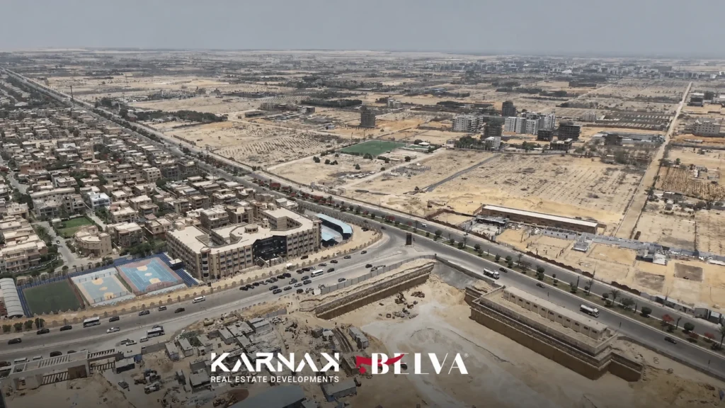 كمبوند بيلفا الشيخ زايد يبدأ في الظهور على أرض الواقع