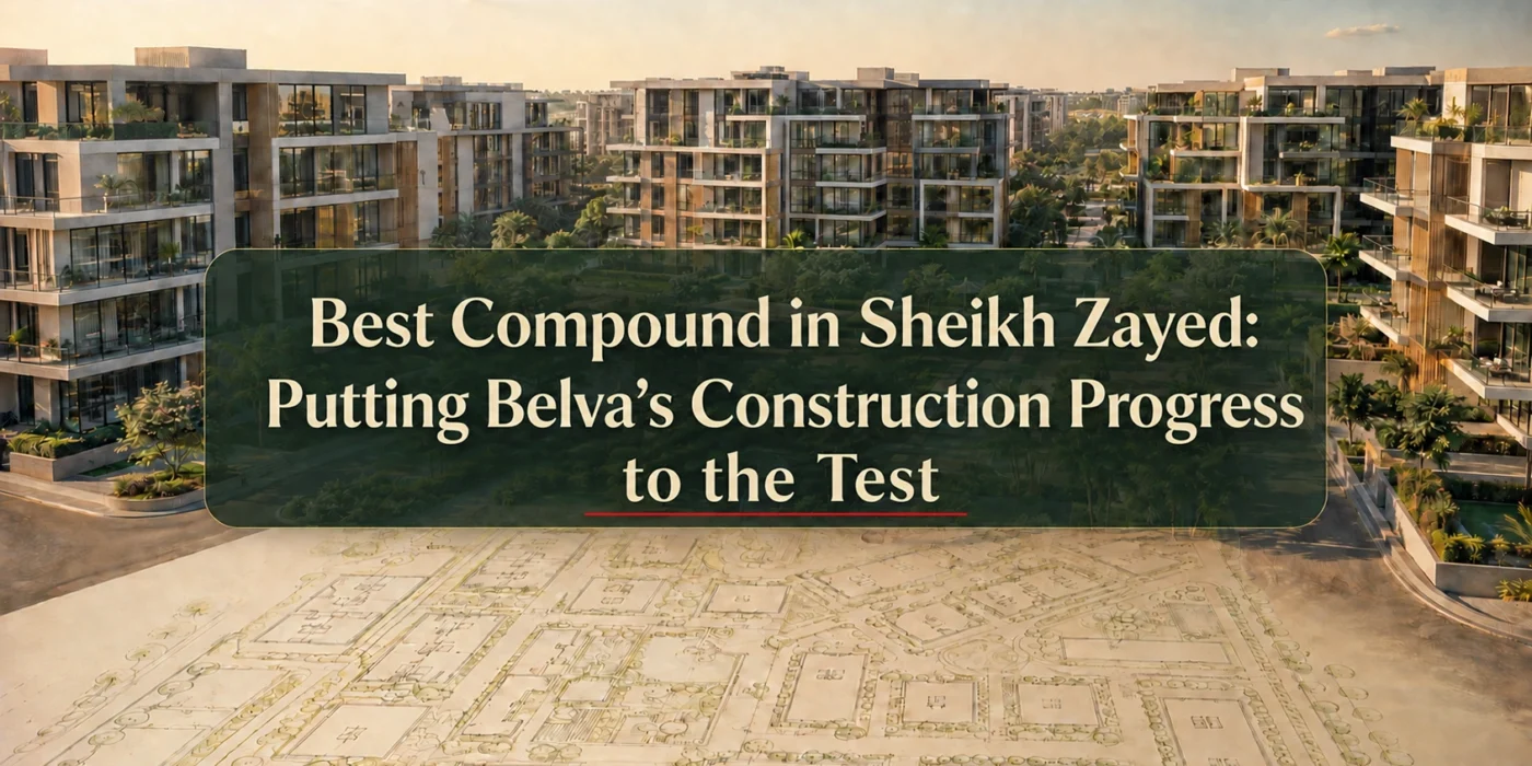 Best Compound in Sheikh Zayed Putting Belva’s Construction Progress to the Test