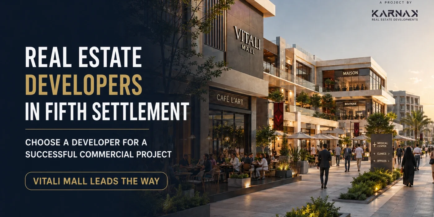 Real Estate Developers in Fifth Settlement Choose a Developer for a Successful Commercial Project