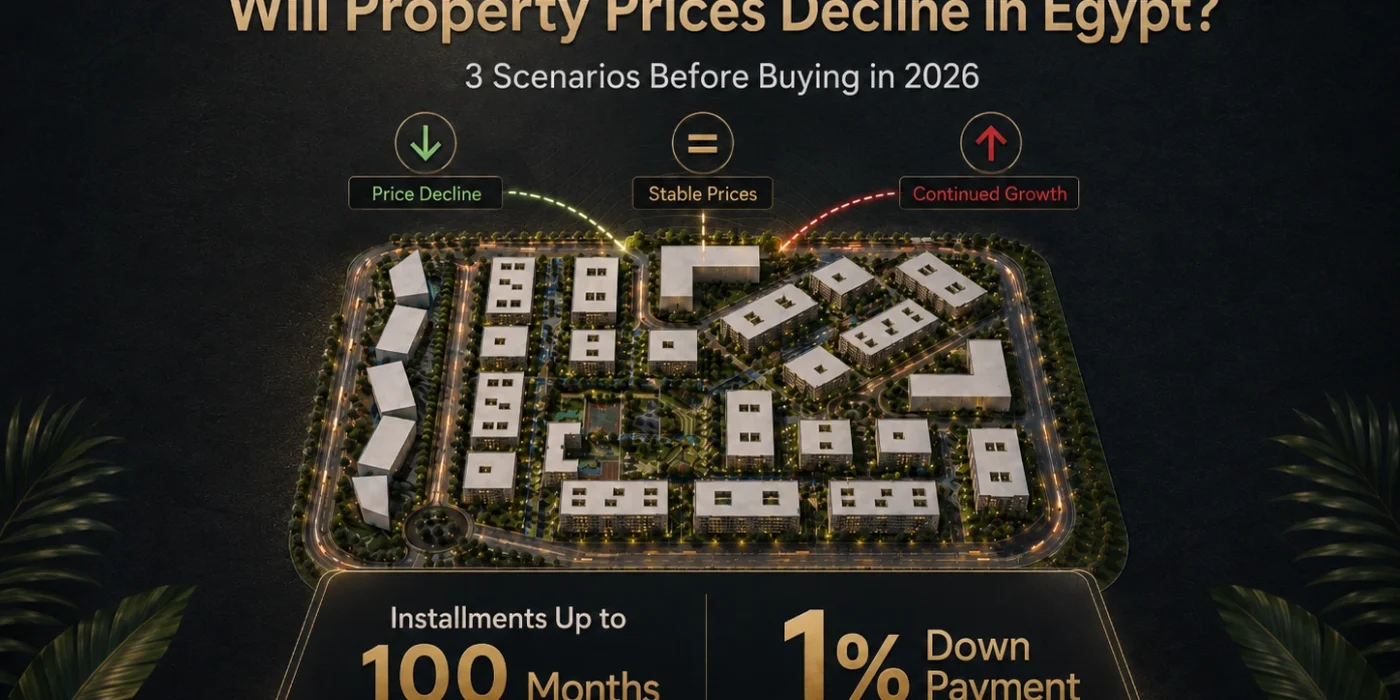 Will Property Prices Decline in Egypt 3 Scenarios Before Buying in 2026