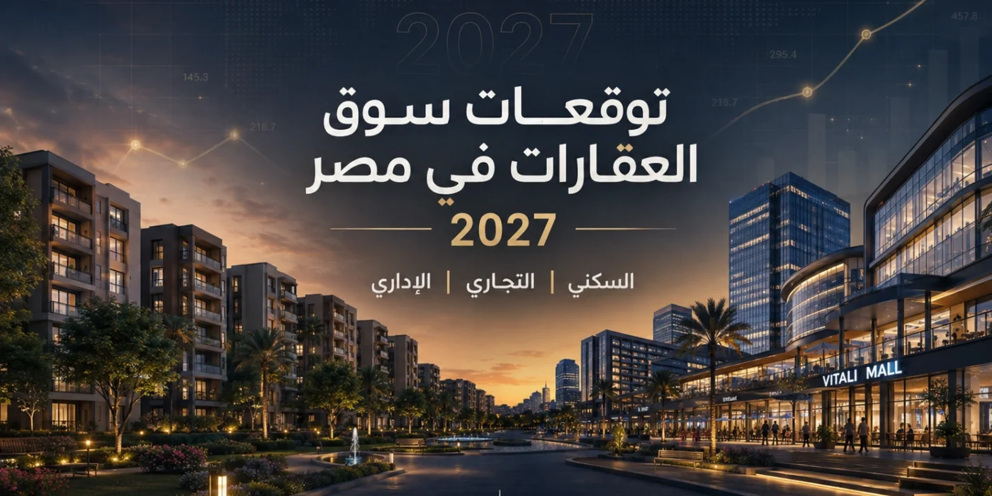 توقعات سوق العقارات في مصر 2027 أين تتجه الفرص بين السكني والتجاري والإداري؟