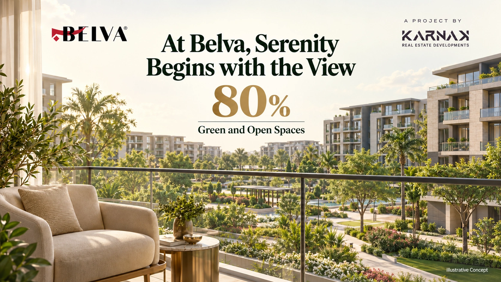 Apartments for Sale in Sheikh Zayed How Do Belva’s Green Spaces Support a Calmer Lifestyle