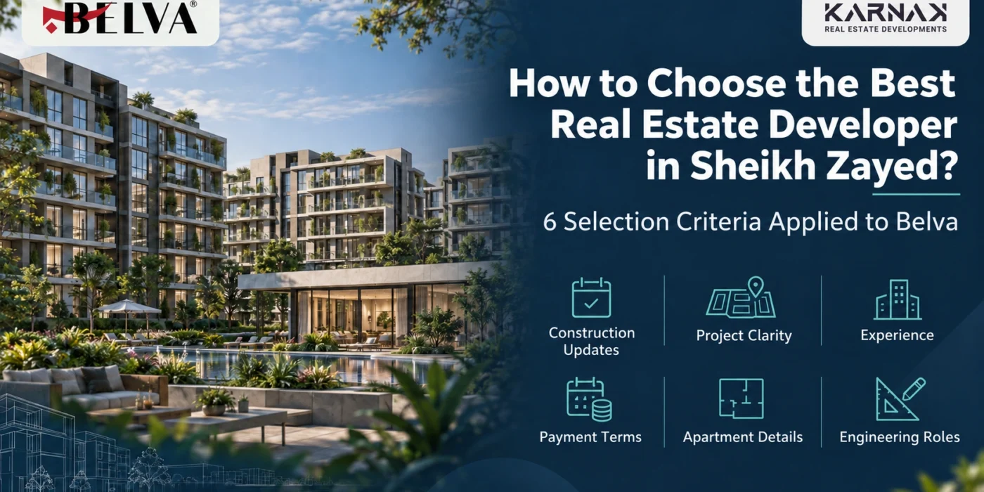 Best Real Estate Developer in Sheikh Zayed Evaluating Belva