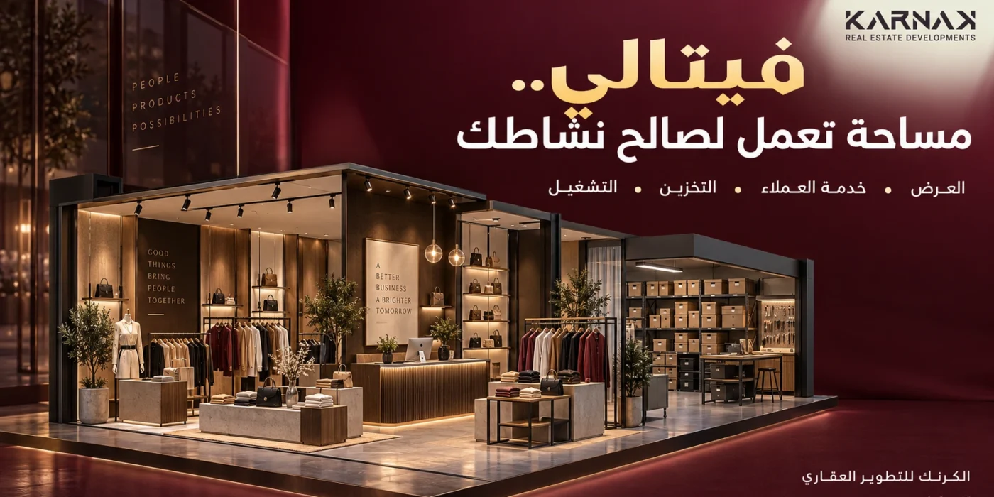 أفضل مولات القاهرة الجديدة لنشاطك توزيع المساحة في فيتالي